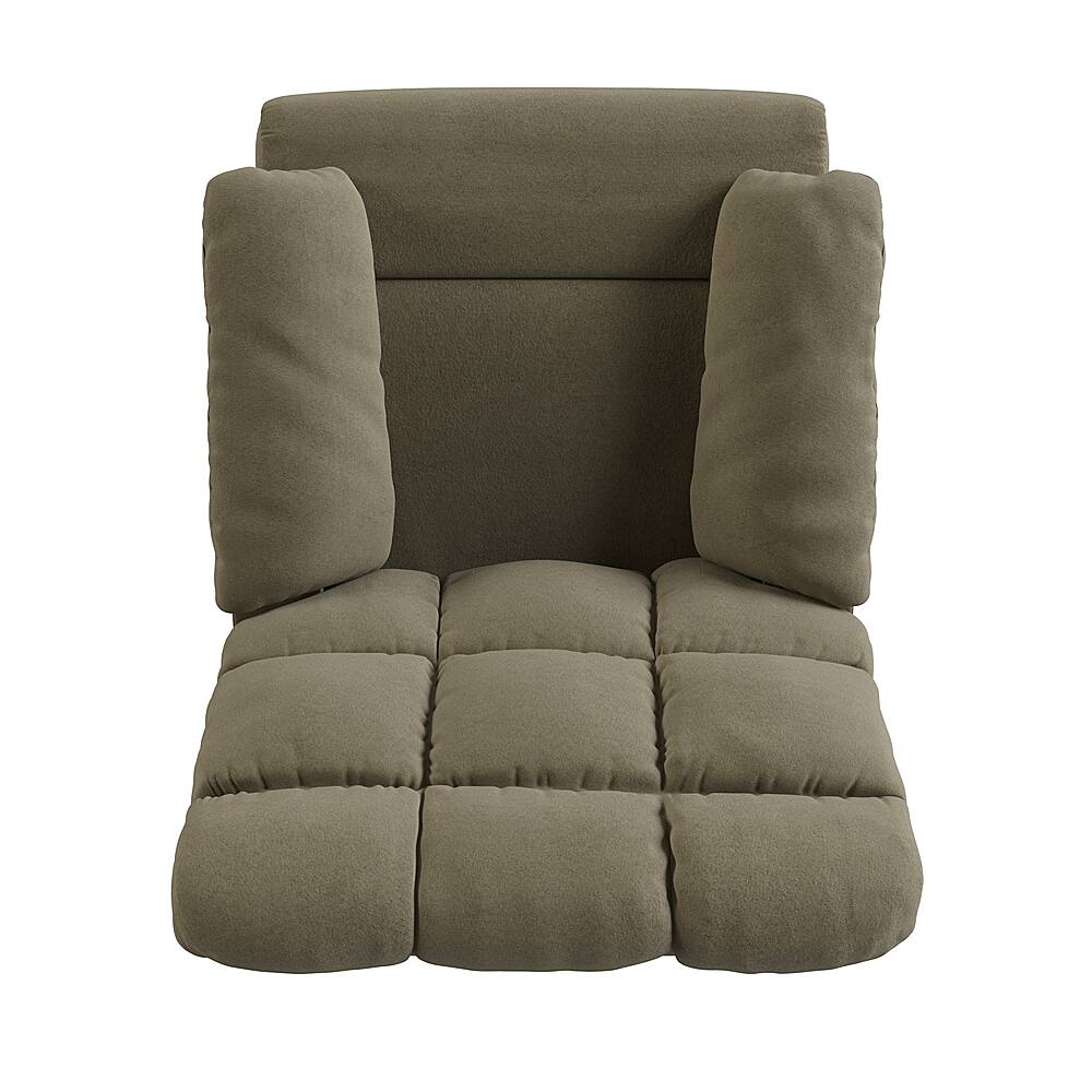 Best Buy ProLounger Avanti Microfiber Wall Hugger Recliner Sage Gray