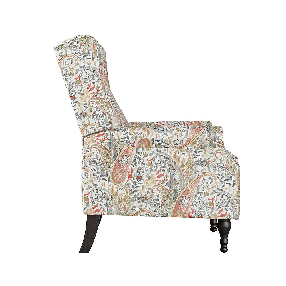 Coral wingback chair hot sale