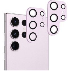 SaharaCase - ZeroDamage Camera Lens Protector for Samsung Galaxy S23 Ultra (2-Pack) - Lavender - Angle_Zoom