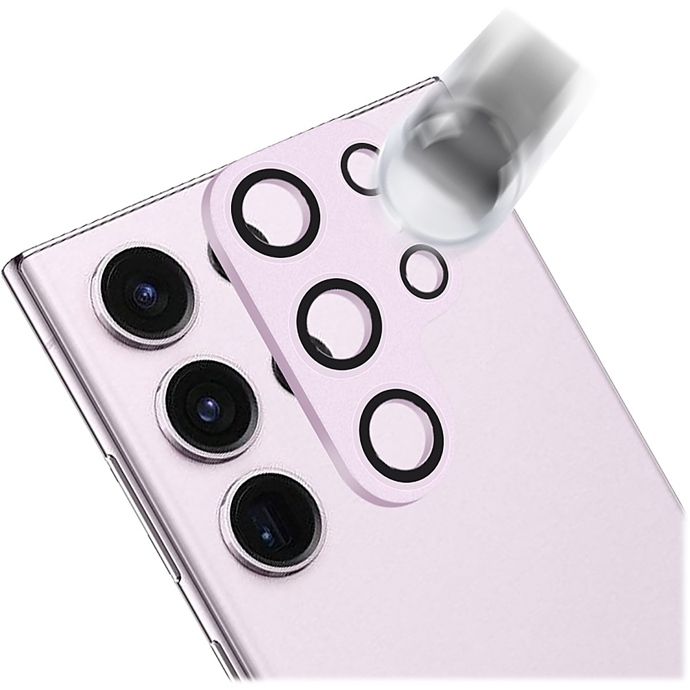 SaharaCase FlexiGlass Camera Lens Protector for Samsung Galaxy S21 Ultra 5G Black 2/Pack (zd00021)