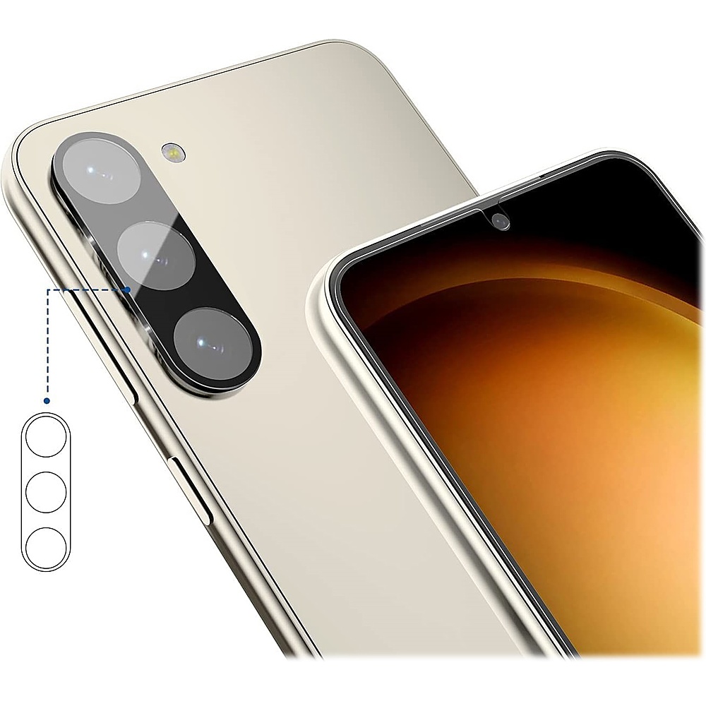 SaharaCase ZeroDamage Camera Lens Protector for Samsung Galaxy S23