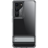 SaharaCase - AirShield Boost Kickstand Series Case for Samsung Galaxy S23 - Clear - Front_Zoom