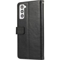SaharaCase - Folio Wallet Case for Samsung Galaxy S23 - Black - Left_Zoom
