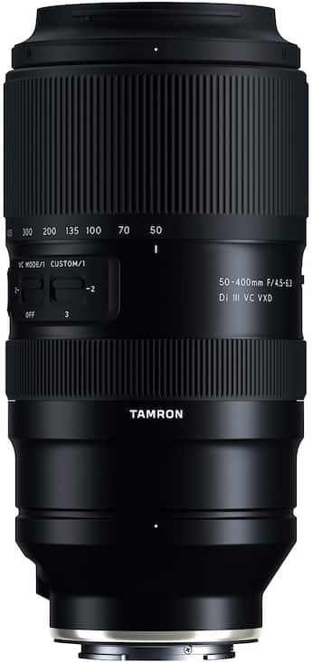 Tamron 50 400mm F/4.5 6.3 DI III VC VXD Telephoto Zoom Lens for Tamron 50 400mm F/4.5 6.3 DI III VC VXD Telephoto Zoom Lens for