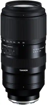 Front. Tamron - 50-400mm F/4.5-6.3 DI III VC VXD Telephoto Zoom Lens for SonyFull-frame E-Mount Cameras.