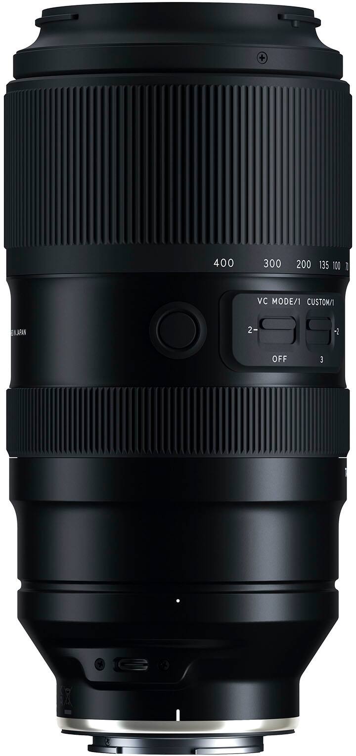 Left. Tamron - 50-400mm F/4.5-6.3 DI III VC VXD Telephoto Zoom Lens for SonyFull-frame  E-Mount Cameras.