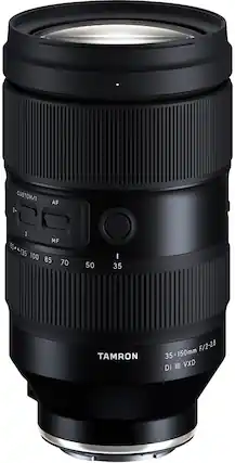 Front. Tamron - 35-150mm F/2-2.8 Di III VXD Standard Zoom Lens for Sony Full-frame E-Mount Cameras.