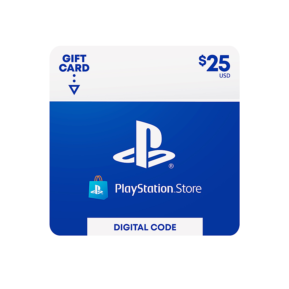 mund utilstrækkelig Express Sony $25 PlayStation Store Gift Card [Digital] $25 Store Cash - Best Buy