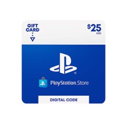 Sony - $25 PlayStation Store Gift Card [Digital] - Front_Zoom