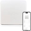IQAir - AirVisual Outdoor Air Quality Monitor, Detects PM1, PM2.5, PM10, CO2, Temperature, Humidity; Wi-Fi, LAN, German Made - white