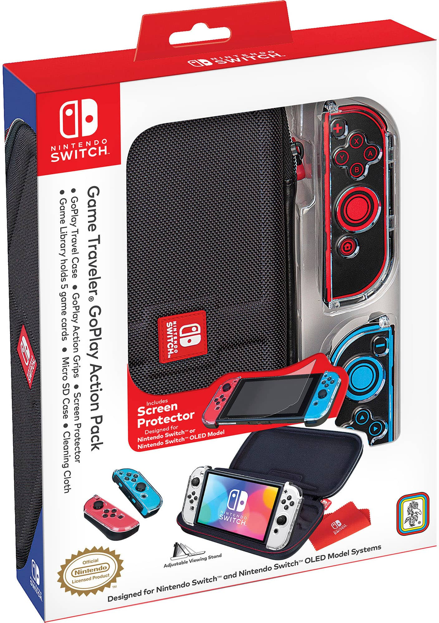 Nintendo Switch Carrying Case & Screen Protector HEGAP3SAA - Best Buy