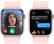 Alt View 15. Apple - Apple Watch Series 9 (GPS + Cellular) 45mm Pink Aluminum Case with Light Pink Sport Loop with Blood Oxygen - Pink.