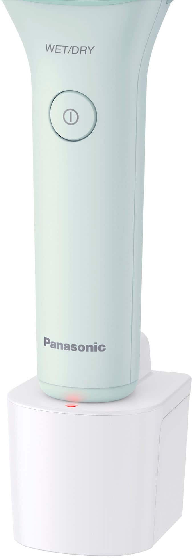 Alt View 13. Panasonic - CloseCurves ES-WL60-G Rechargeable Wet/Dry Electric Shaver and Trimmer for Women - Mint.