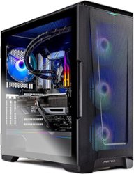 Skytech Gaming - Eclipse Gaming Desktop - AMD Ryzen 9 7950X - 32GB Memory - NVIDIA GeForce RTX 4090 - 2TB NVMe SSD - Black - Front_Zoom