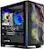 Front. Skytech Gaming - Chronos Mini Gaming Desktop - Intel Core i3-12100F - 16GB Memory - NVIDIA GeForce GTX 1650 - 500GB NVMe SSD - Black.