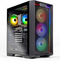 Skytech Gaming - Nebula Gaming Desktop - Intel Core i5-12400F - 16GB Memory - NVIDIA GeForce RTX 3050 - 500GB NVMe SSD - Black - Front_Zoom