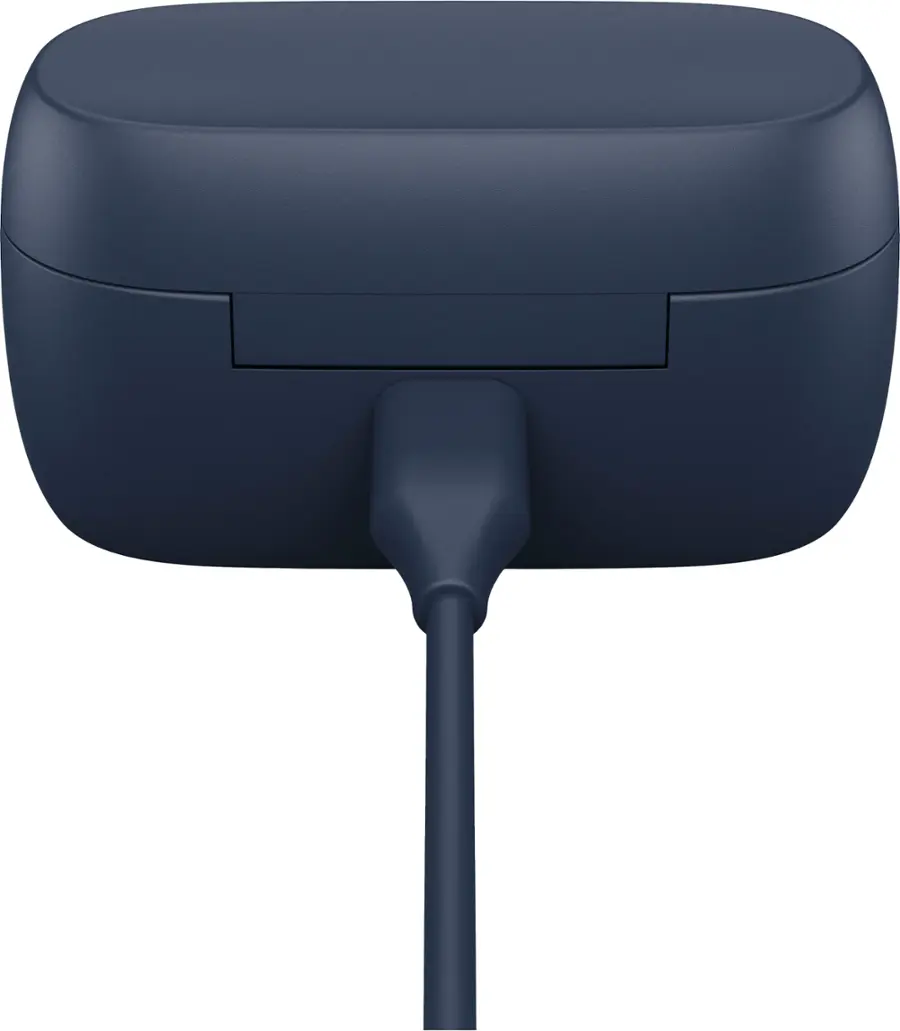 Alt View 12. Jabra - Elite 4 True Wireless Noise Cancelling In-ear Headphones - Navy.