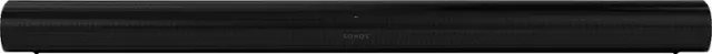 Front. Sonos - Geek Squad Certified Refurbished Arc Soundbar with Dolby Atmos, Google Assistant and Amazon Alexa - Black.