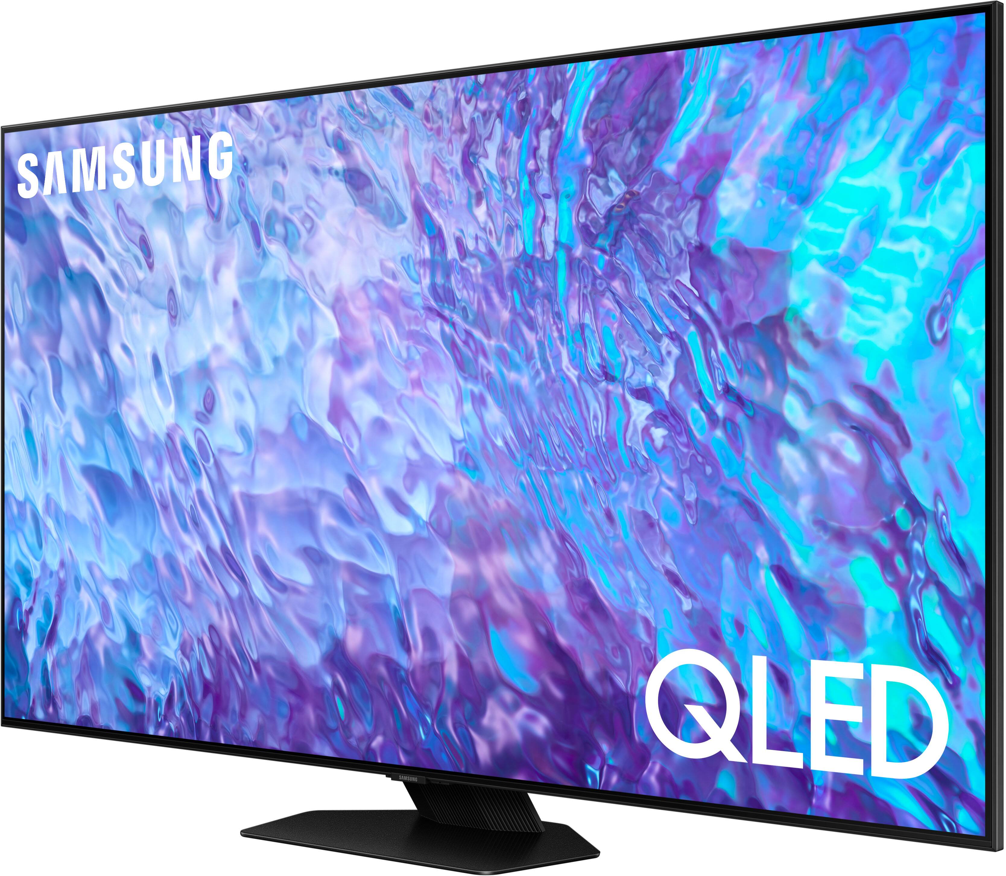 Alt View 12. Samsung - 75” Class Q80C QLED 4K UHD Smart Tizen TV - Titan Black.