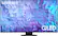 Front. Samsung - 65” Class Q80C QLED 4K UHD Smart Tizen TV - Titan Black.