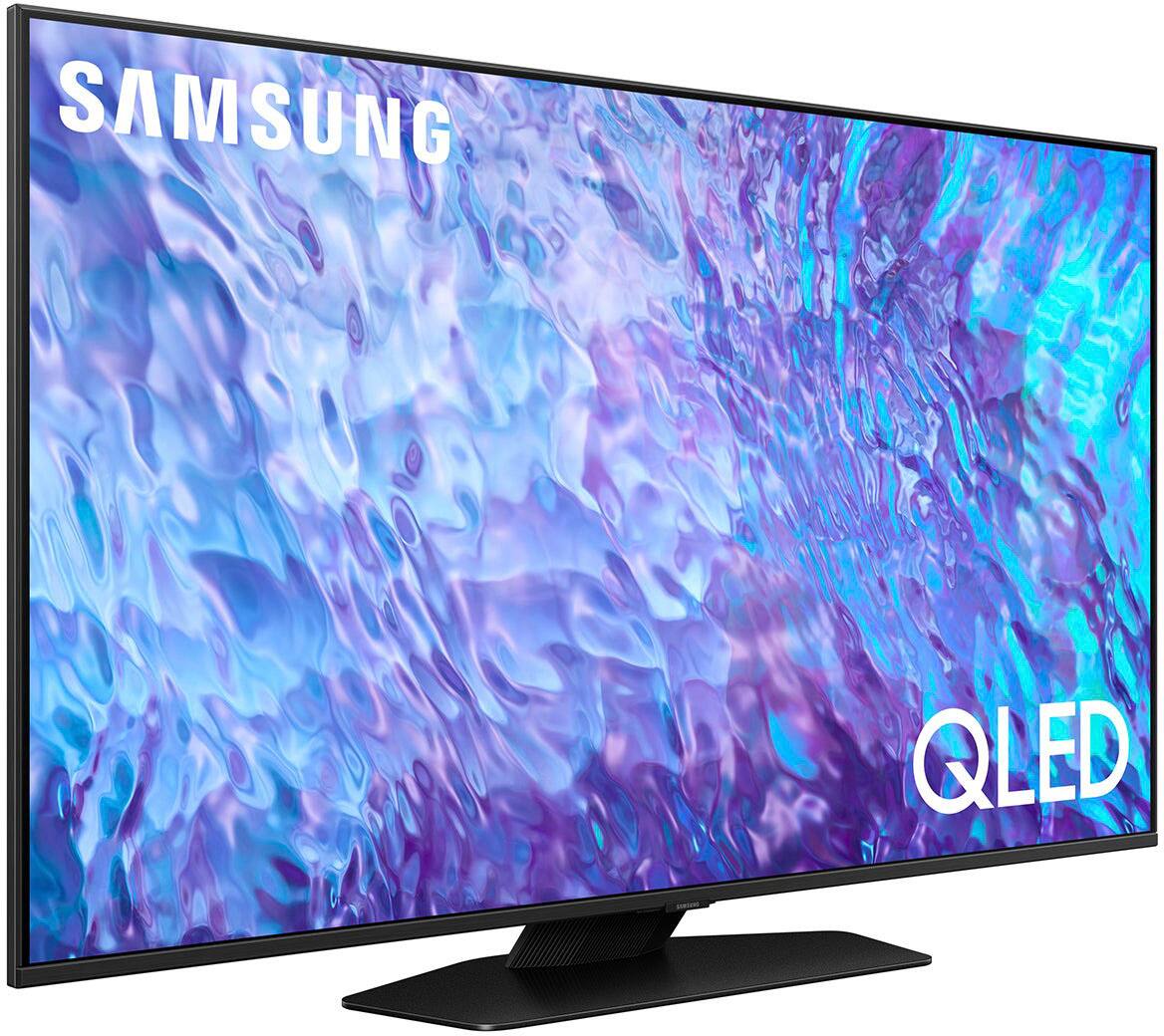Alt View 11. Samsung - 50” Class Q80C QLED 4K UHD Smart Tizen TV - Titan Black.