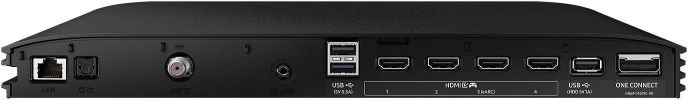 Alt View 15. Samsung - 50” Class Q80C QLED 4K UHD Smart Tizen TV - Titan Black.