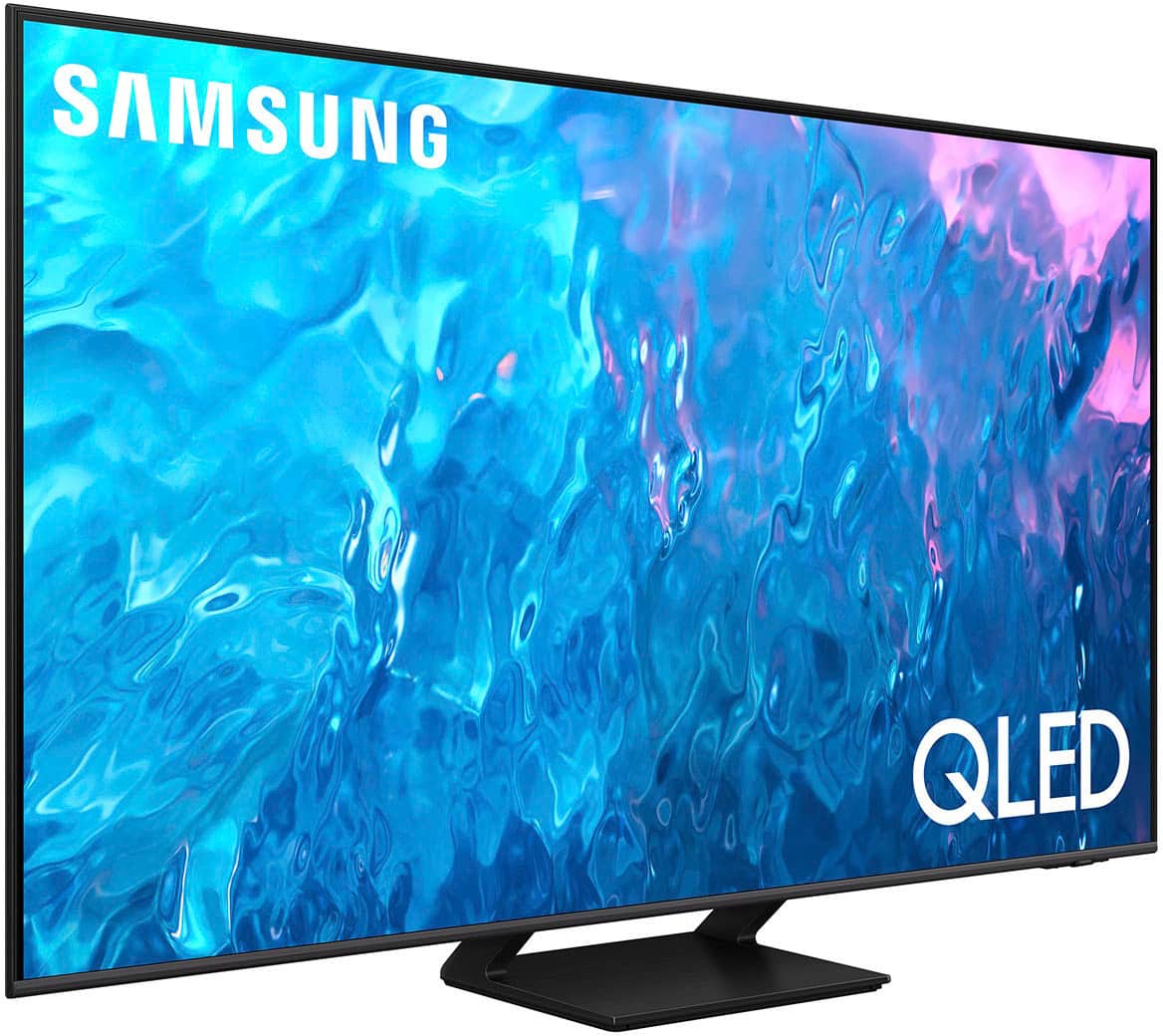 Alt View 11. Samsung - 85" Class Q70C QLED 4K UHD Smart Tizen TV - Black.