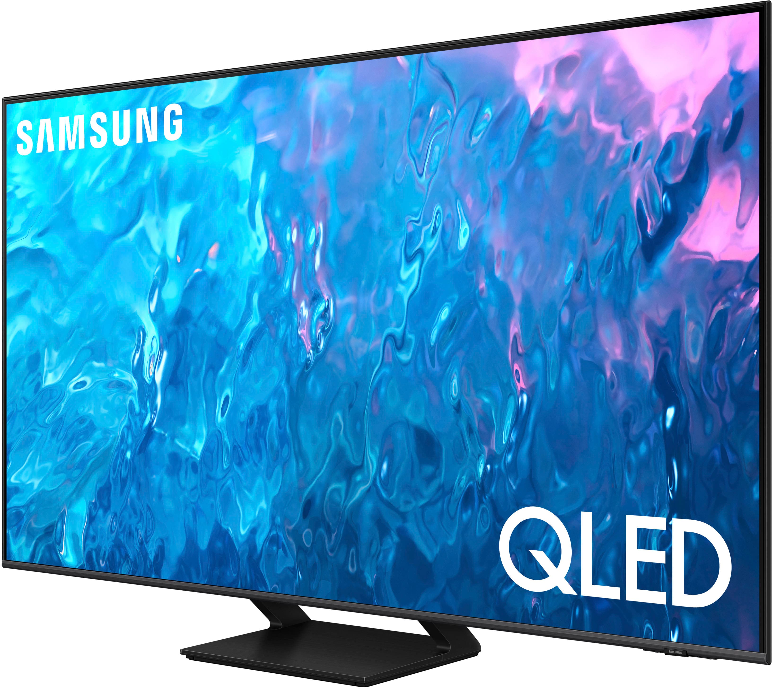 Alt View 12. Samsung - 75" Class Q70C QLED 4K UHD Smart Tizen TV - Black.