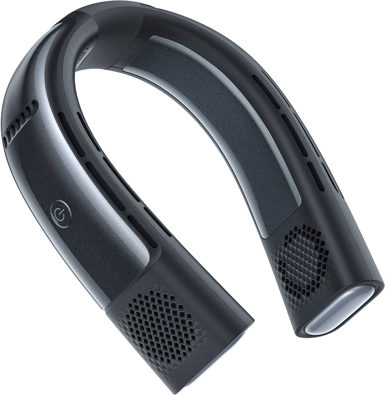 Angle. TORRAS - Coolify 2s – Smart 3-in-1 Neck Air Conditioner, Cooling, Heating, and Fan - Black.