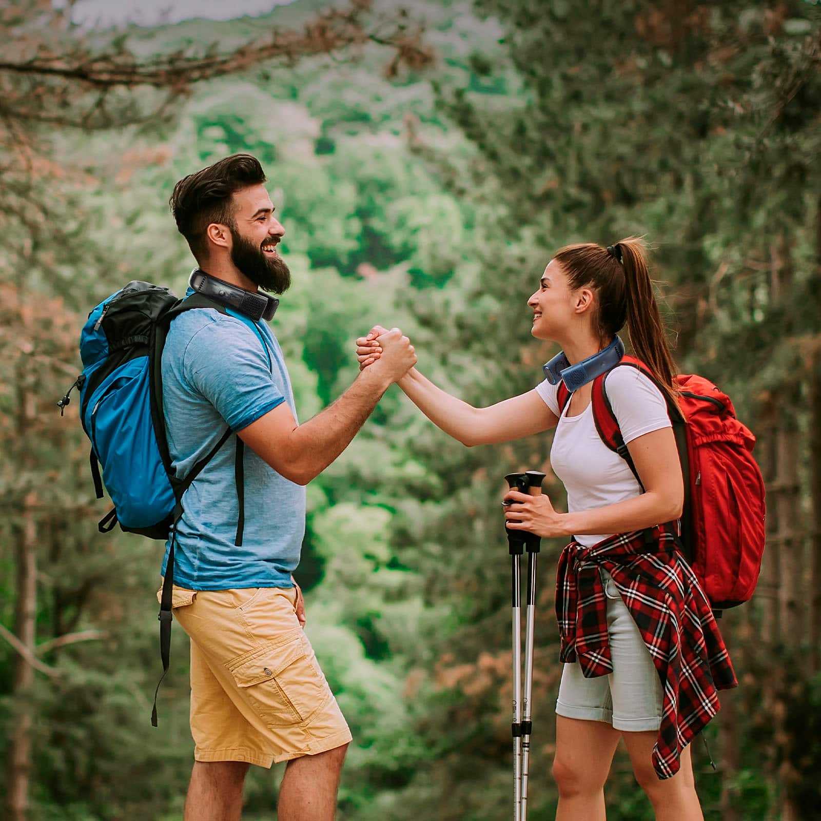 Alt View 17. TORRAS - Coolify 2s – Smart 3-in-1 Neck Air Conditioner, Cooling, Heating, and Fan - Black.