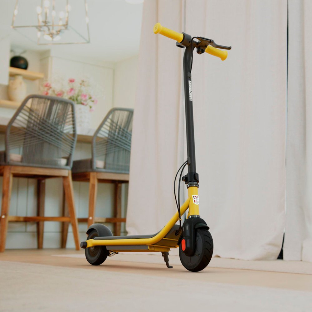 Zoom in on Alt View Zoom 12. Segway - Ninebot C8 Kids Electric Kick Scooter w/6.2 mi Max Operating Range & 10 mph Max Speed - Bumblebee Edition.