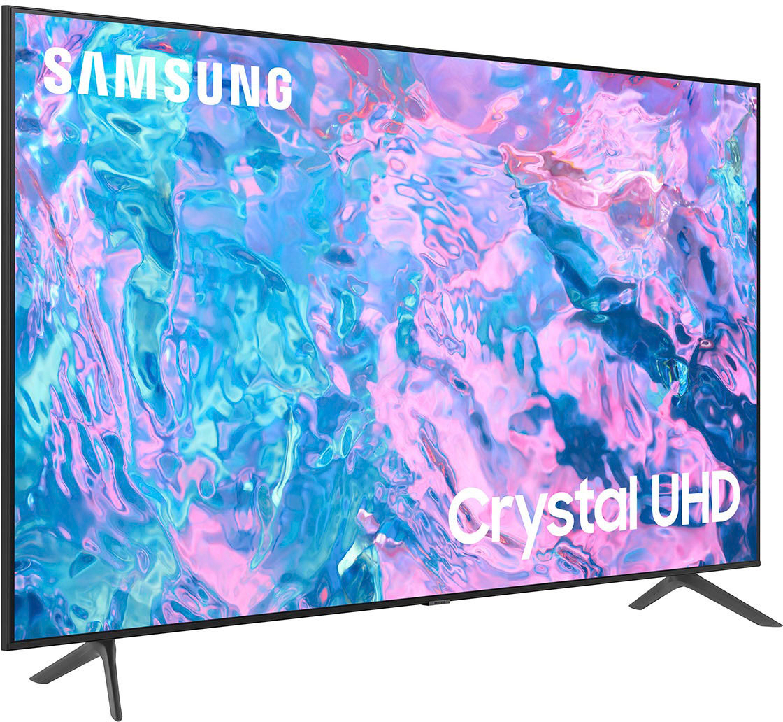 Customer Reviews Samsung 65” Class Cu7000 Crystal Uhd 4k Smart Tizen Tv Un65cu7000fxza Best Buy 1040