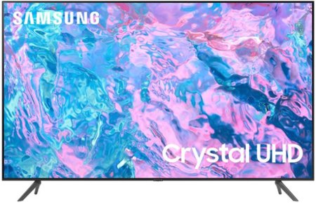 Samsung - 55” Class CU7000 Crystal UHD 4K Smart Tizen TV_0