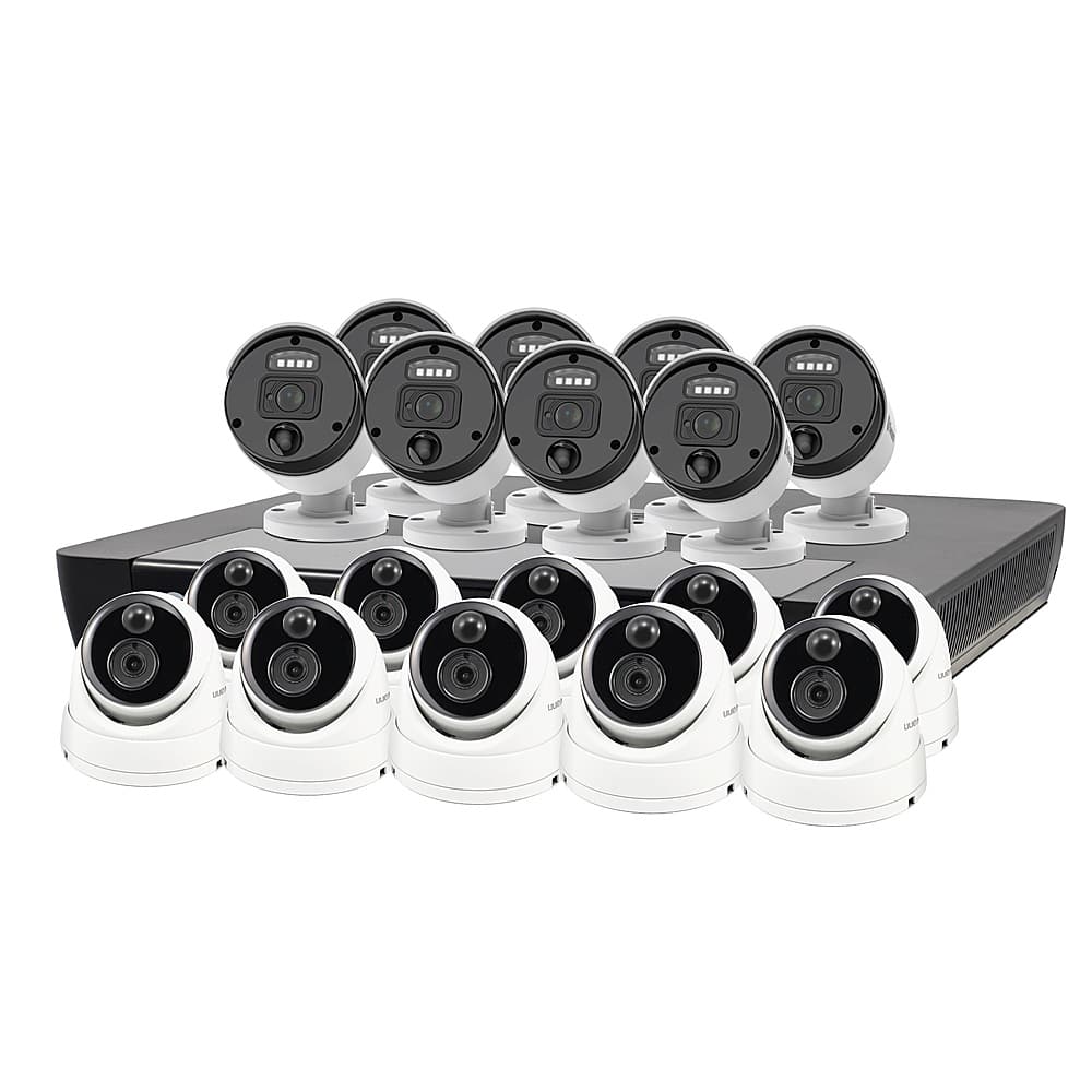 Swann Master Series 16-Ch, 8 Dome/8 Bullet Camera, Indoor/Outdoor