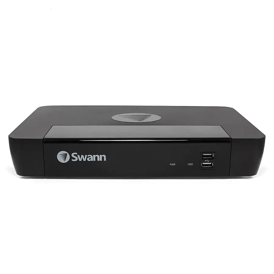 Alt View 16. Swann - Swann Master Series Home 8-Channel 8-Dome Camera 4K HD Indoor/Outdoor PoE Wired 2TB HDD NVR Security Surveillance System - White.