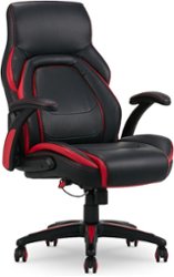 Dormeo Vantage OCTAspring® Bonded Leather Gaming Chair - Red - Front_Zoom