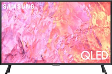 Samsung - 32" Class Q60C QLED 4K UHD Smart Tizen TV - Front_Zoom