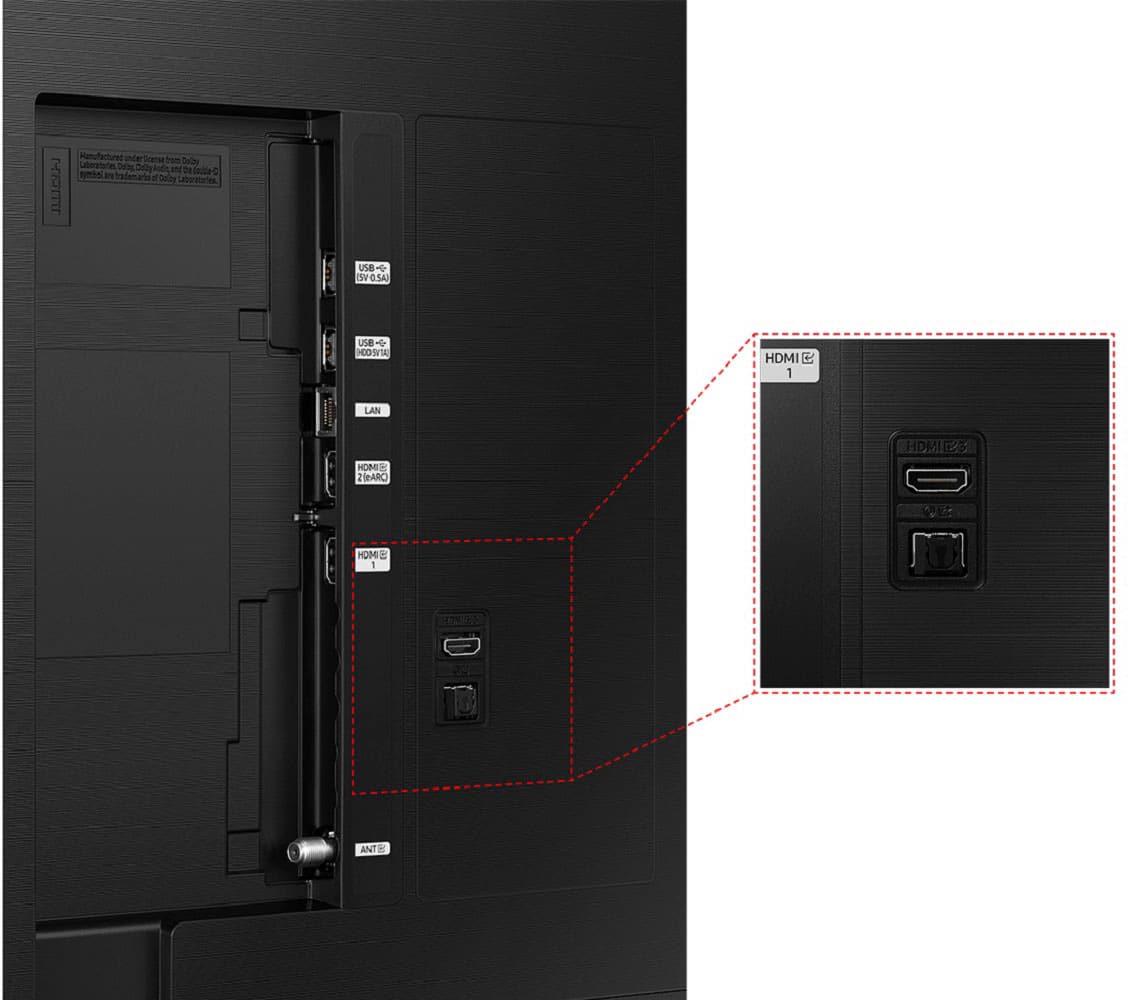 Alt View 13. Samsung - 32" Class Q60C QLED 4K UHD Smart Tizen TV - Titan Gray.