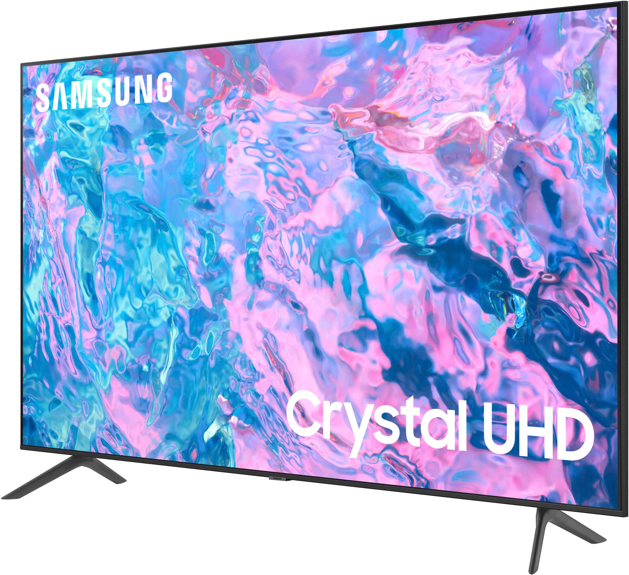 Samsung Class CU7000 Crystal UHD 4K Smart Tizen TV (2023) Crystal Processor 4K brings UHD upscaling to your screen.