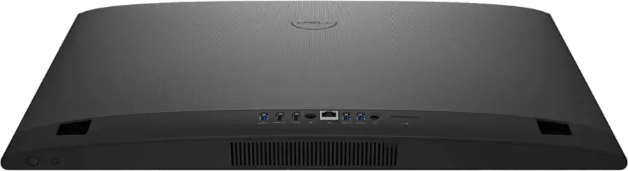 Back. Dell - Inspiron 24" Touch screen All-In-One - AMD Ryzen 5 7530U - 8GB Memory - 512GB SSD - Black.