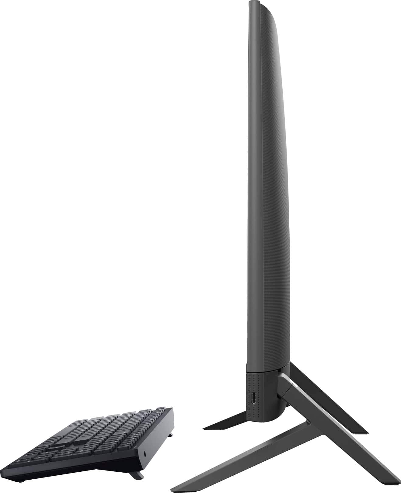 Alt View 3. Dell - Inspiron 24" Touch screen All-In-One - AMD Ryzen 5 7530U - 8GB Memory - 512GB SSD - Black.