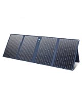 Anker 625 Solar Panel for 100W Portable Power Station - Black - Front_Zoom