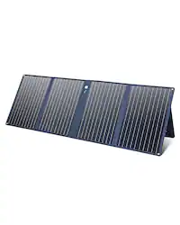 Anker - 625 Solar Panel 100W for Portable Power Station - Black - Front_Zoom