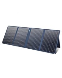Anker - 625 Solar Panel 100W for Portable Power Station - Black - Front_Zoom