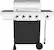 Angle. Nexgrill - 4 Burner + Side Burner Cart Gas Grill - Black.