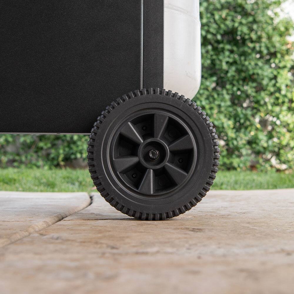 Alt View 18. Nexgrill - 4 Burner + Side Burner Cart Gas Grill - Black.