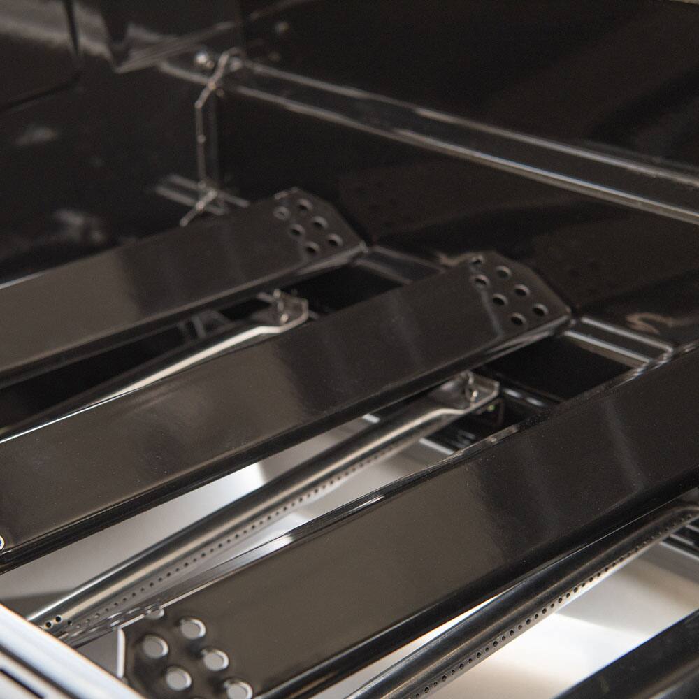 Alt View 19. Nexgrill - 4 Burner + Side Burner Cart Gas Grill - Black.