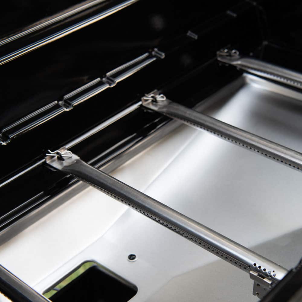 Alt View 20. Nexgrill - 4 Burner + Side Burner Cart Gas Grill - Black.