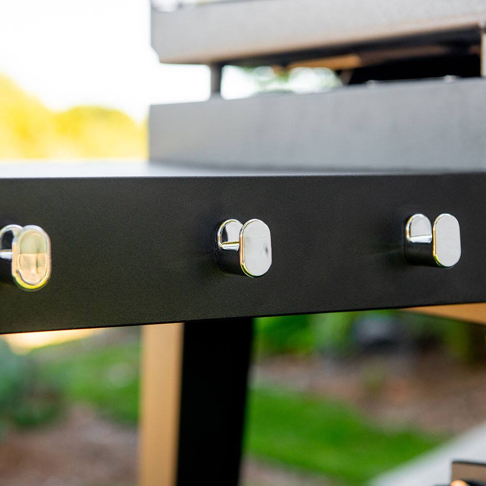 Alt View 12. Nexgrill - Daytona 4 Burner Stainless Steel Gas Griddle - Black.