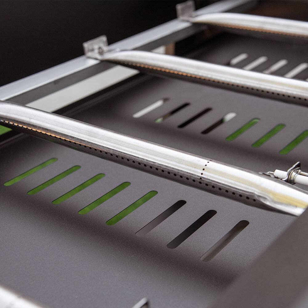 Alt View 13. Nexgrill - Daytona 4 Burner Stainless Steel Gas Griddle - Black.